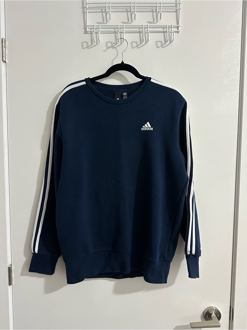 Adidas Blue Crewneck Sweatshirt – Men’s/Unisex